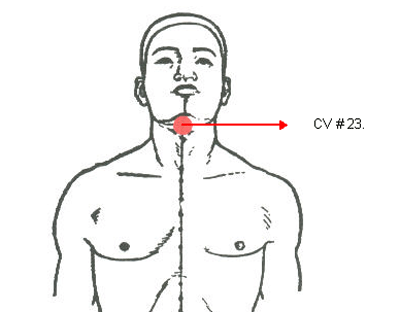 mikazuki pressure point throat