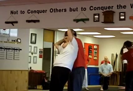 Pressure Point Defense for Rear Choke